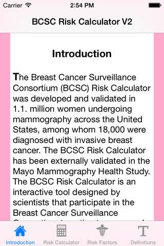 Breast cancer screening benchmarks